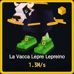 Gold La Vacca Lepre Lepreino 1.3M s (Секретный персонаж) — Roblox, лот №231060