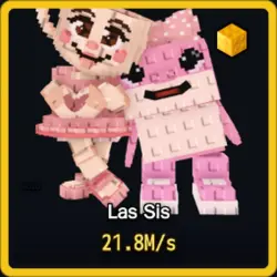 Gold Las Sis 21.8M s (Секретный персонаж) — Roblox, лот №231065