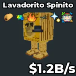 Gold Lavadorito Spinito 1.2b s (Секретный персонаж) — Roblox, лот №231076