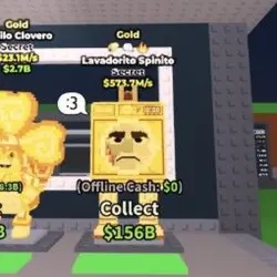 Gold Lavadorito Spinito 573.7M s Triple (3x) Traits (Секрет… — Roblox, лот №231089
