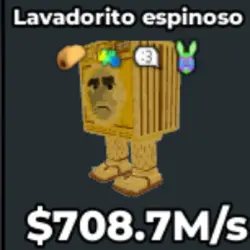 Gold Lavadorito Spinito 708.7 M s V202 (Секретный персонаж) — Roblox, лот №231090