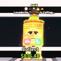 Gold Lavadorito Spinito is Calling.. 1 B s (Секретный персо… — Roblox, лот №231092