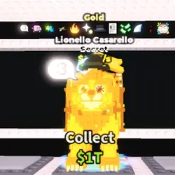 Gold Lionello Casarello 2.8 B s (Секретный персонаж) — Roblox, лот №231096