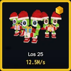 Gold Los 25 12.5M s (Секретный персонаж) — Roblox, лот №231099