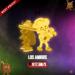 Gold Los Amigos 617.5M s (Секретный персонаж) — Roblox, лот №231108