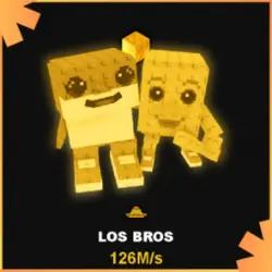 Gold Los Bros 126M s (Секретный персонаж) — Roblox, лот №231112