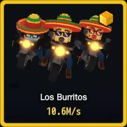 Gold Los Burritos 10.6M s (Секретный персонаж) — Roblox, лот №231121