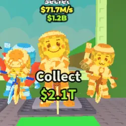 Gold Los Chicleteiras 71.7 M s with 2 traits (Секретный пер… — Roblox, лот №231123