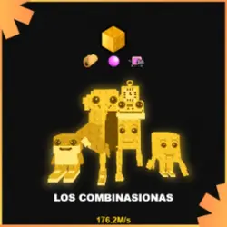 Gold Los Combinasionas 176.2M s (Секретный персонаж) — Roblox, лот №231126