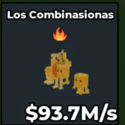 Gold Los Combinasionas 93.7 M s (Секретный персонаж) — Roblox, лот №231130