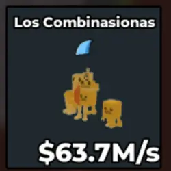 Gold Los Combinasions 63.7 M s (Секретный персонаж) — Roblox, лот №231131