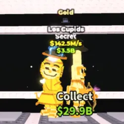 Gold Los Cupids 142.5 M s (Секретный персонаж) — Roblox, лот №231133