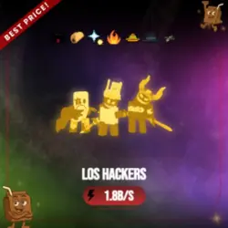 Gold Los Hackers 1.8B s (Секретный персонаж) — Roblox, лот №231135