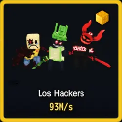 Gold Los Hackers 93M s (Секретный персонаж) — Roblox, лот №231140