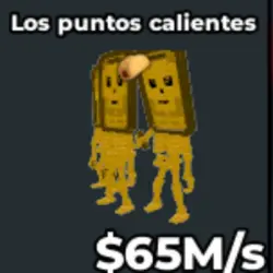 Gold Los Hotspotsitos 65M s V2 (Секретный персонаж) — Roblox, лот №231142