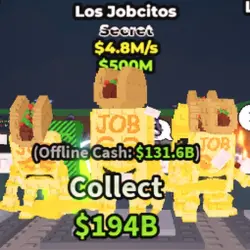 Gold Los Jobcitos (Секретный персонаж) — Roblox, лот №231143