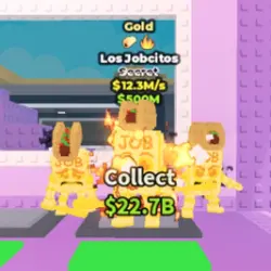 Gold Los Jobcitos 12.3 M s (2 TRAITS) (Секретный персонаж) — Roblox, лот №231144