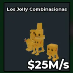 Gold Los Jolly Combinasionas 25 M s (Секретный персонаж) — Roblox, лот №231145
