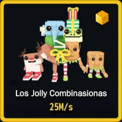 Gold Los Jolly Combinasionas 25M s (Секретный персонаж) — Roblox, лот №231146