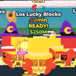 Gold Los Lucky Blocks Admin Traits : Crab Rave , Glitch (Ad… — Roblox, лот №231155