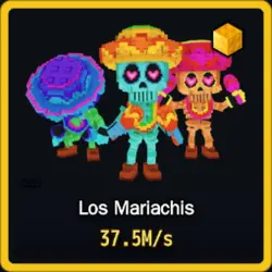 Gold Los Mariachis 37.5M s (Секретный персонаж) — Roblox, лот №231156