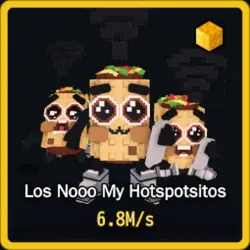 Gold Los Nooo My Hotspotsitos 6.8M s (Секретный персонаж) — Roblox, лот №231177