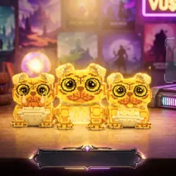 Gold Los Puggies 1 B s RANDOM TRAIT (Секретный персонаж) — Roblox, лот №231152