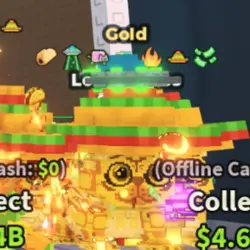 Gold Los Puggies 1.1B s (Секретный персонаж) — Roblox, лот №231153