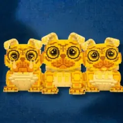 Gold Los Puggies 1.5 B s Quick (Секретный персонаж) — Roblox, лот №231166