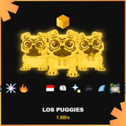 Gold Los Puggies 1.8B s (Секретный персонаж) — Roblox, лот №231171