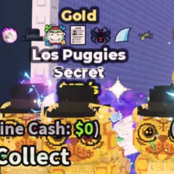 Gold Los Puggies 1B s (Секретный персонаж) — Roblox, лот №231174