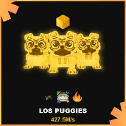 Gold Los Puggies 427.5M s (Секретный персонаж) — Roblox, лот №231176