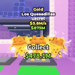 Gold Los Quesadillas 5.6 M s (Секретный персонаж) — Roblox, лот №231180