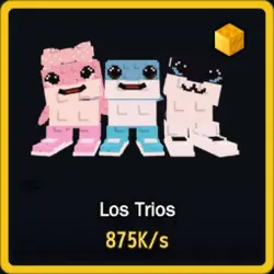 Gold Los Trios 875K s (Секретный персонаж) — Roblox, лот №231203