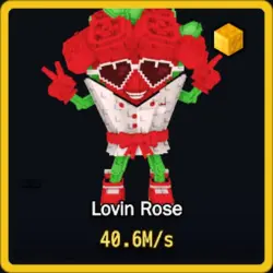 Gold Lovin Rose 40.6M s (Секретный персонаж) — Roblox, лот №231208