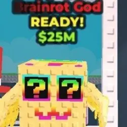Gold Lucky Block God Seller (Brainrot God персонаж) — Roblox, лот №231213