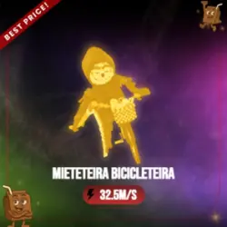 Gold Mieteteira Bicicleteira 32.5M s (Секретный персонаж) — Roblox, лот №231302