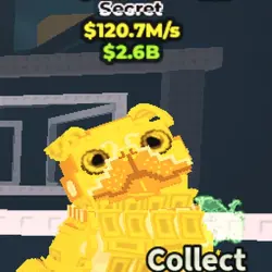 Gold Money Money Puggy 120.7m s (Секретный персонаж) — Roblox, лот №231310