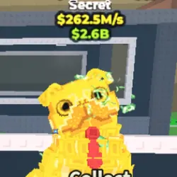 Gold Money Money Puggy 262.5m s (Секретный персонаж) — Roblox, лот №231224