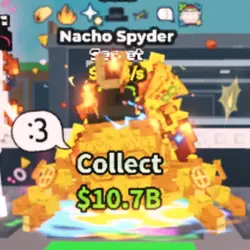 Gold Nacho Spyder 1.3 B s [7 Traits] (Секретный персонаж) — Roblox, лот №231237