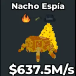 GOLD Nacho Spyder 637.5 M s V234 (Секретный персонаж) — Roblox, лот №231250
