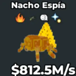 Gold Nacho Spyder 812.5m s V198 (Секретный персонаж) — Roblox, лот №231251