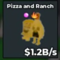 Gold Pizza and Ranch (Секретный персонаж) — Roblox, лот №231227