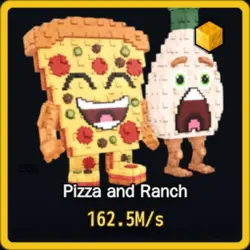 Gold Pizza and Ranch 162.5M s (Секретный персонаж) — Roblox, лот №231245