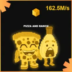 Gold Pizza and Ranch 162.5M s #Big (Секретный персонаж) — Roblox, лот №231247