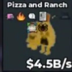 Gold Pizza and Ranch 4.5B s Steven (Секретный персонаж) — Roblox, лот №231254