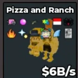 Gold Pizza and Ranch 6B s 12 Clean Trait AF KennCello (Секр… — Roblox, лот №231259