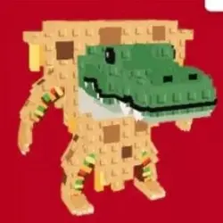 Gold Quesadilla Crocodila (Секретный персонаж) — Roblox, лот №231301