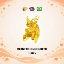 Gold Reinito Sleighito 1.9B s (Секретный персонаж) — Roblox, лот №231318