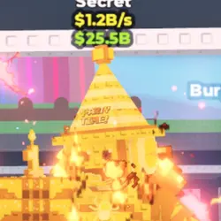 Gold Sammyni Cakini 1.2B s (Секретный персонаж) — Roblox, лот №231377